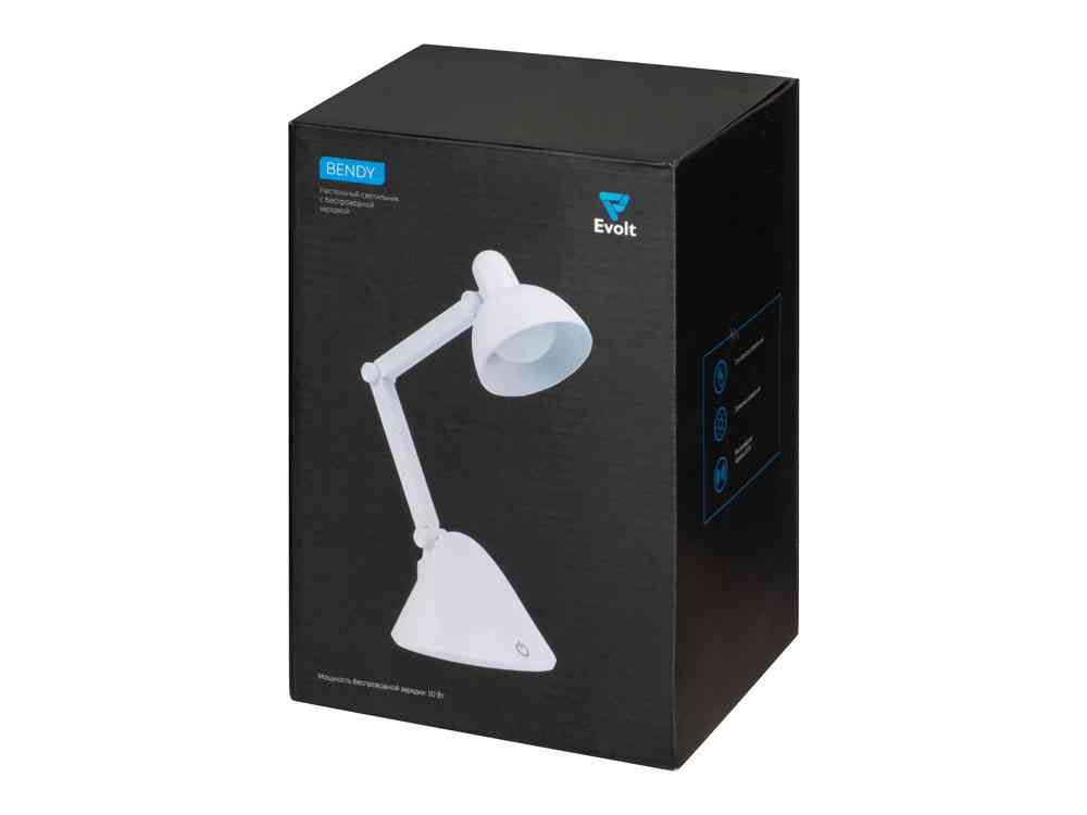 Настольный светильник с функцией беспроводной зарядки Bendy - 10