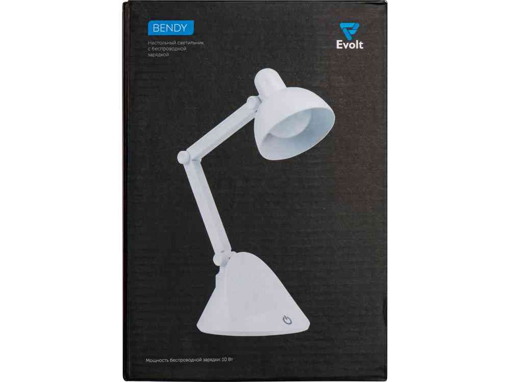Настольный светильник с функцией беспроводной зарядки Bendy - 11