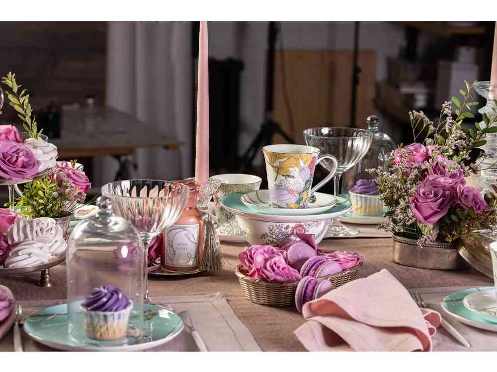 Набор чашка и блюдце TEA SET ALICE - 13