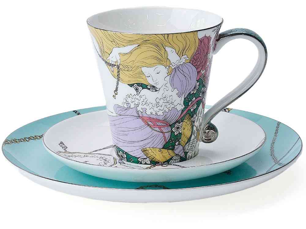 Набор чашка и блюдце TEA SET ALICE - 5