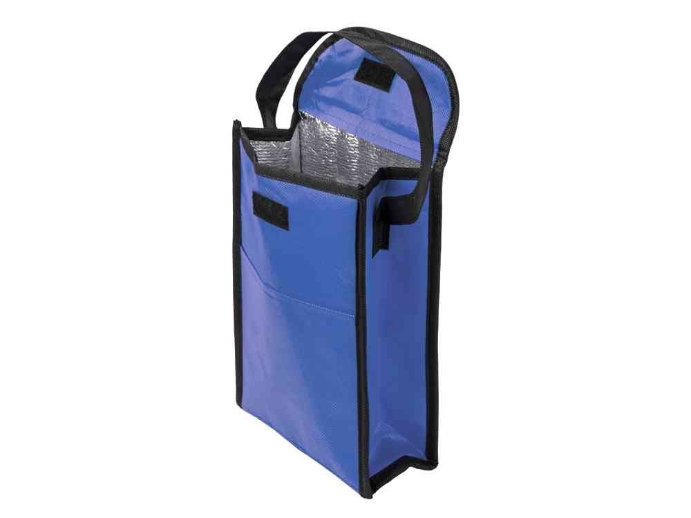 Сумка-холодильник Reviver на липучке из нетканого переработанного материала RPET - 2