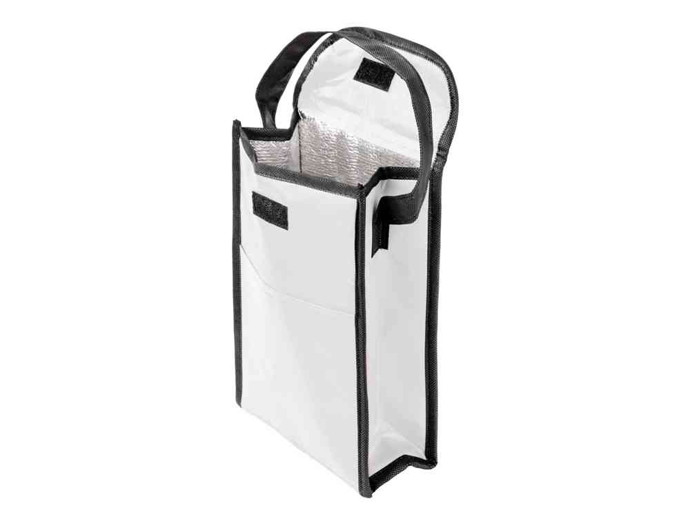 Сумка-холодильник Reviver на липучке из нетканого переработанного материала RPET - 2