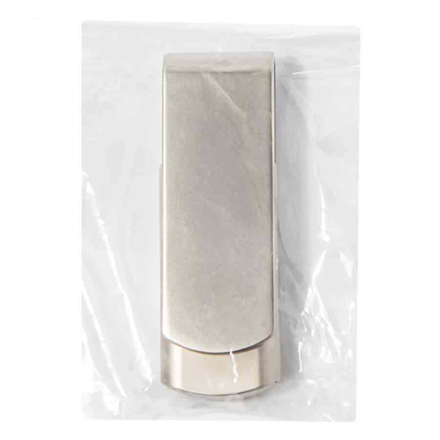 USB flash-карта SWING METAL (32Гб), серебристая, 5,3х1,7х0,9 см, металл - 4