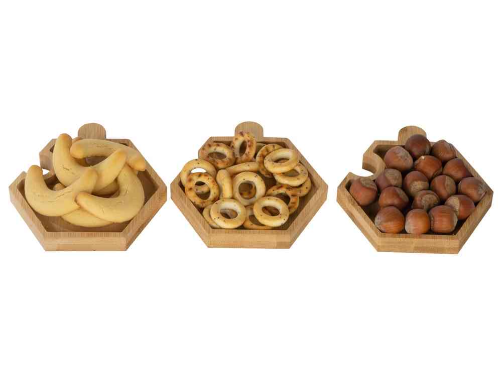 Набор костеров-менажниц в форме пазла Sota - 11