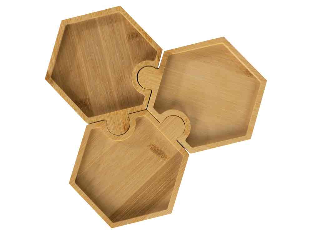 Набор костеров-менажниц в форме пазла Sota - 3