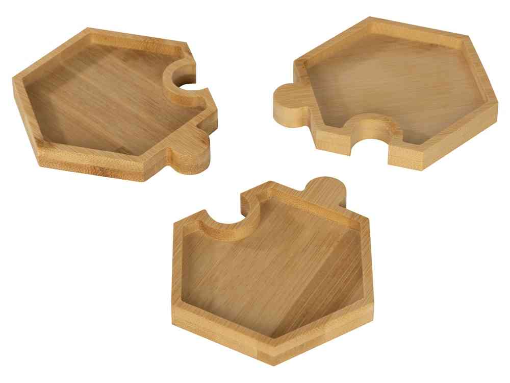 Набор костеров-менажниц в форме пазла Sota - 4