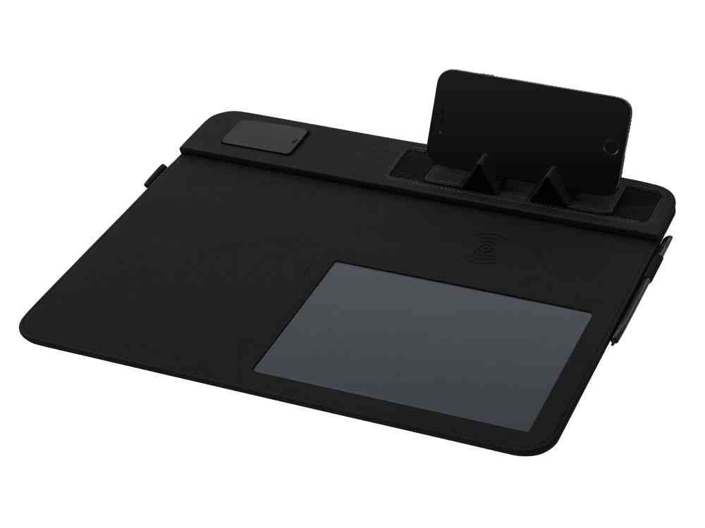 Многофункциональный коврик для мыши Multi Pad с беспроводной зарядкой и LCD экраном, 10 Вт - 5