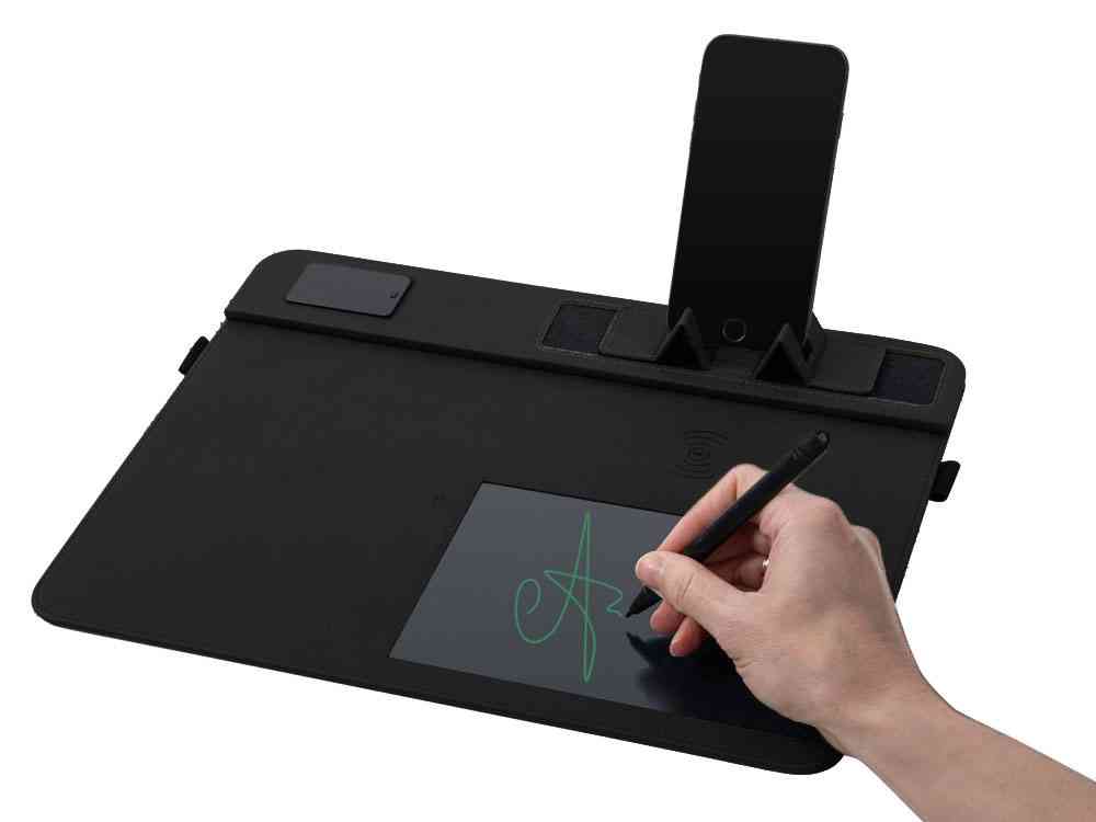 Многофункциональный коврик для мыши Multi Pad с беспроводной зарядкой и LCD экраном, 10 Вт - 6