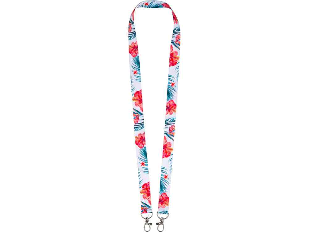 Ланъярд под сублимацию с 2-мя карабинами, 2 см - 3