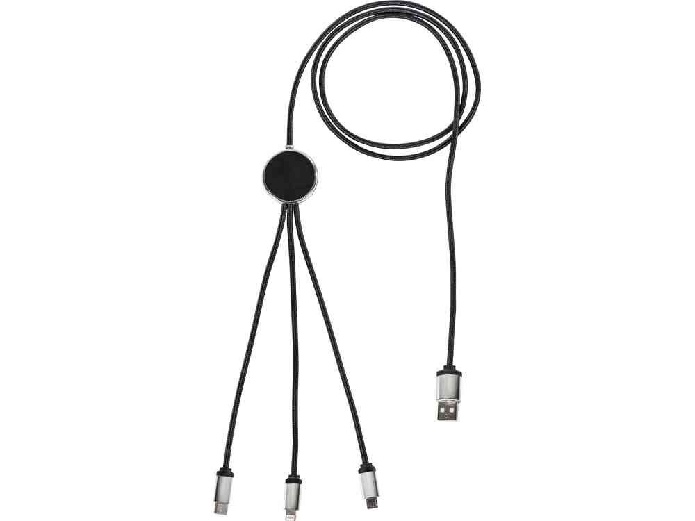 Кабель 3-в-1 с подсветкой логотипа Ion - 2