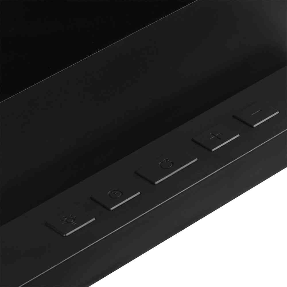 Зарядная станция с часами и подсветкой multiEnergy, черная - 8