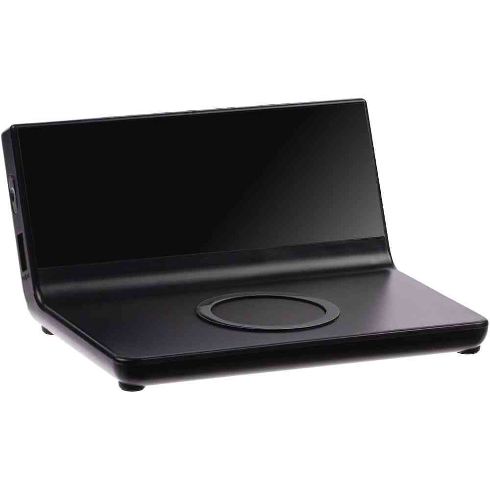 Зарядная станция с часами Electron, черная - 3