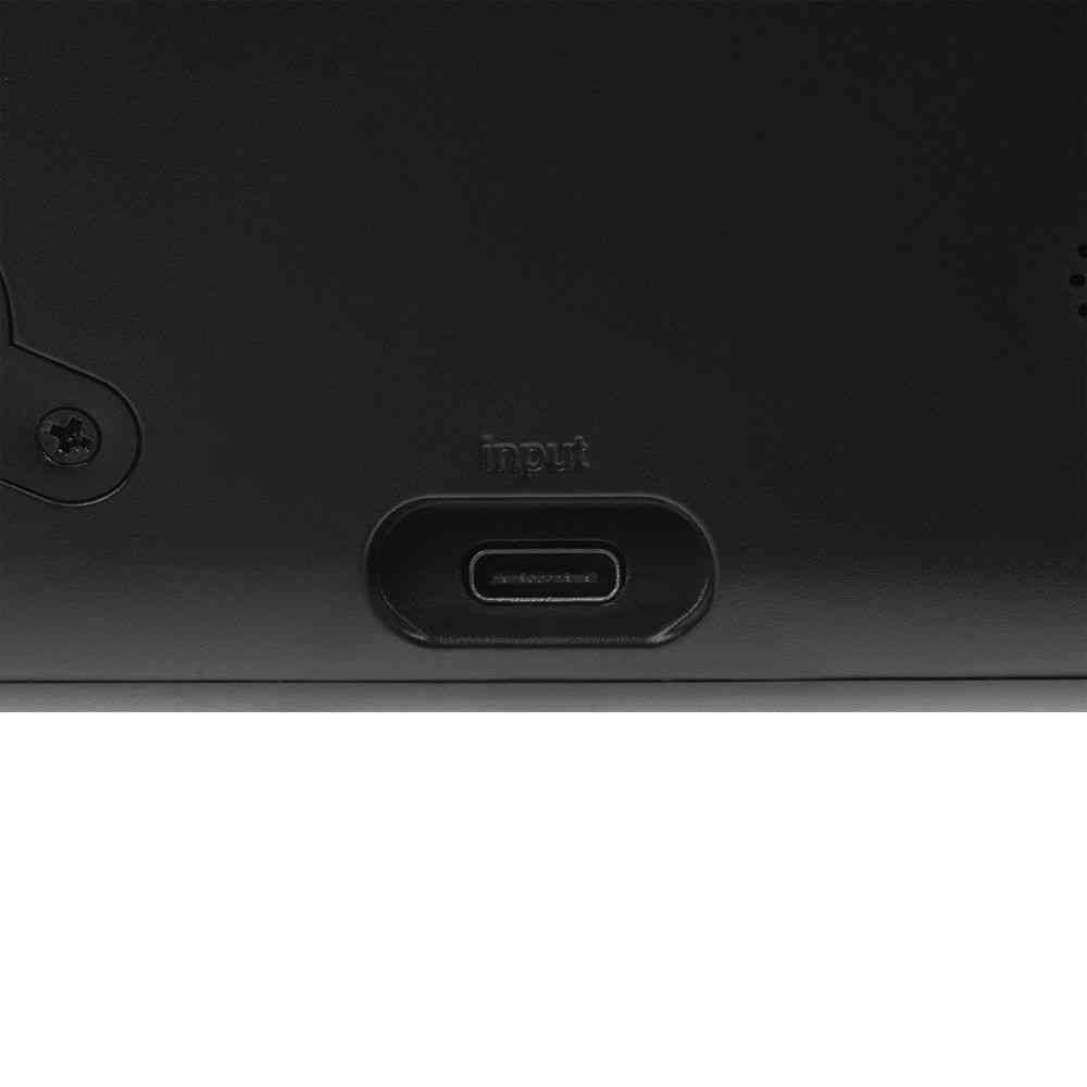 Зарядная станция с часами Electron, черная - 8