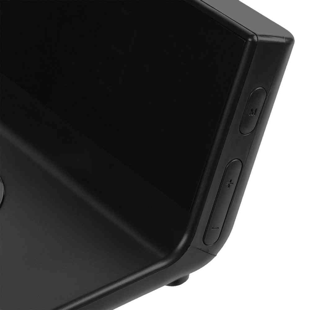 Зарядная станция с часами Electron, черная - 9