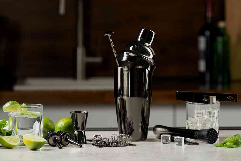 Набор для приготовления коктейлей Splash Maker, черный - 5