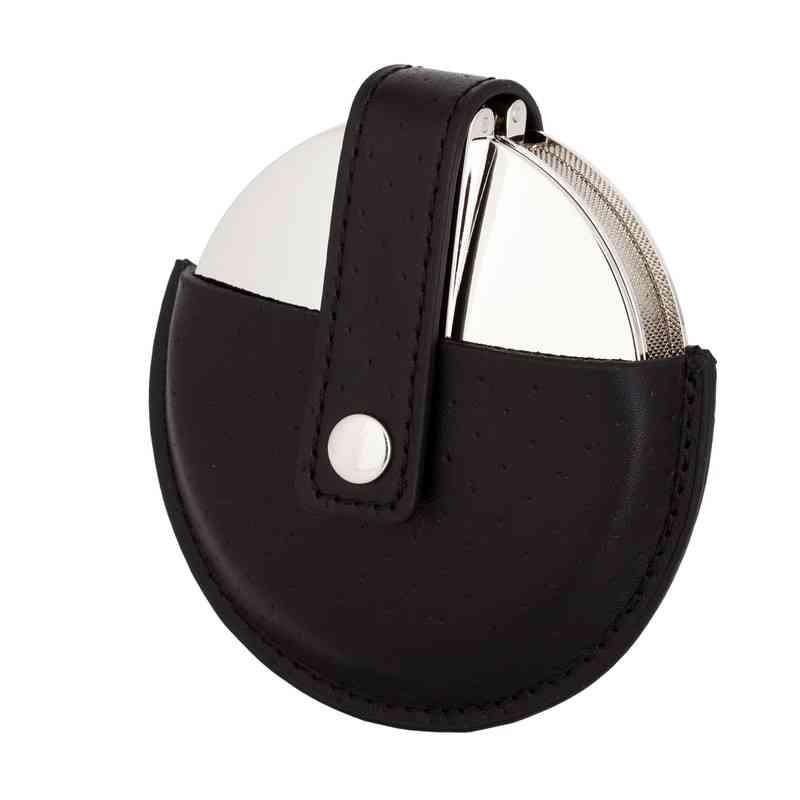 Часы дорожные "Портсмут" в кожанном футляре - 3