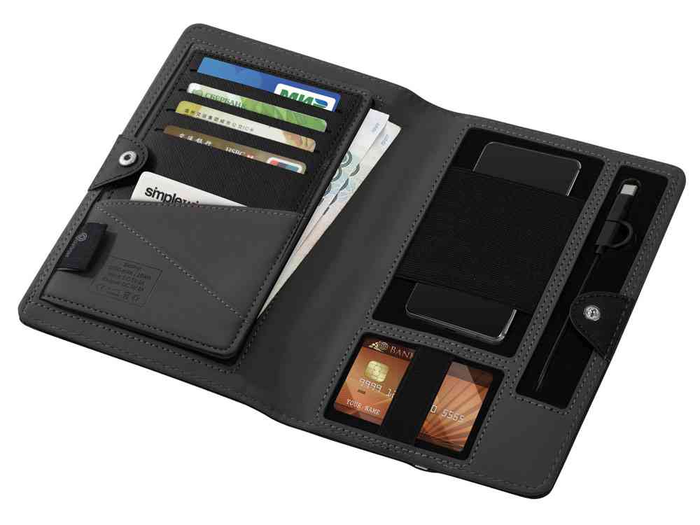Органайзер с функцией беспроводной зарядки Manner, 5000 mAh - 6