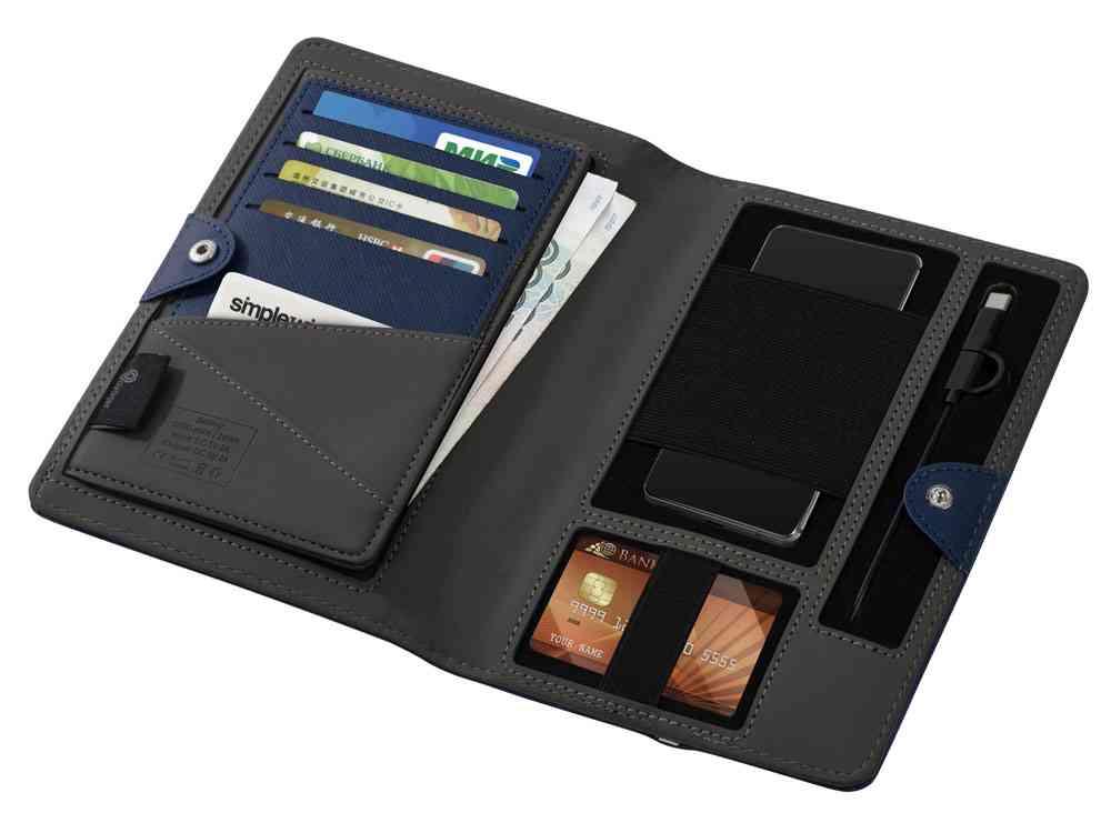 Органайзер с функцией беспроводной зарядки Manner, 5000 mAh - 6