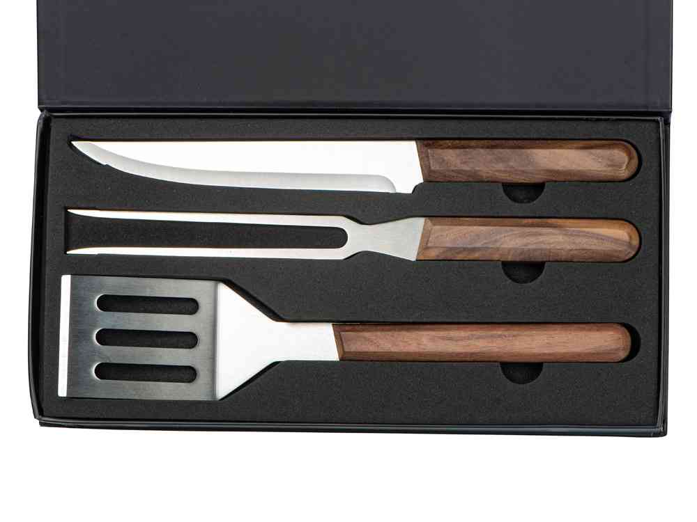 Набор для барбекю из ореха Flank - 2