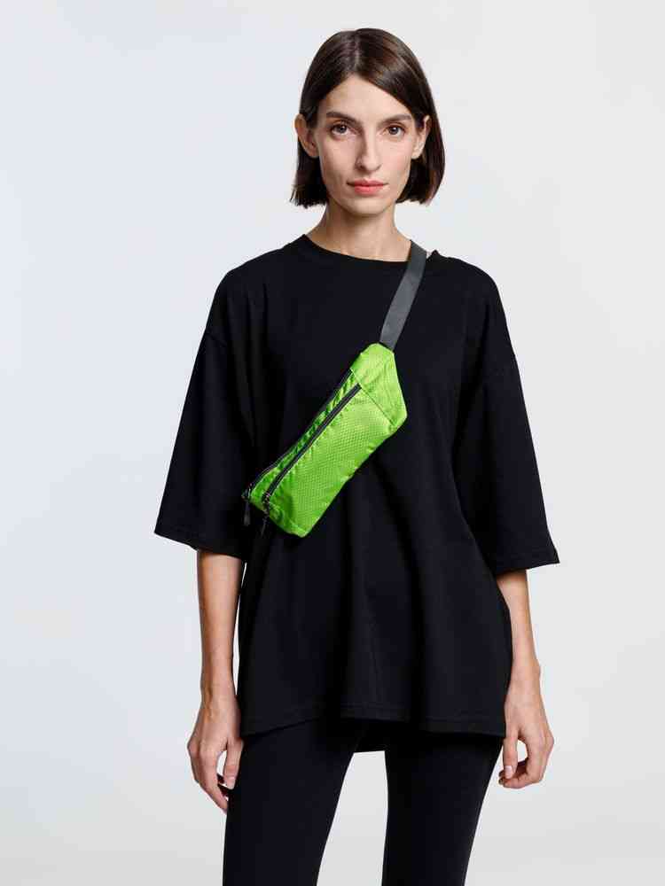 Спортивная поясная сумка Run for Fun, зеленое яблоко - 6