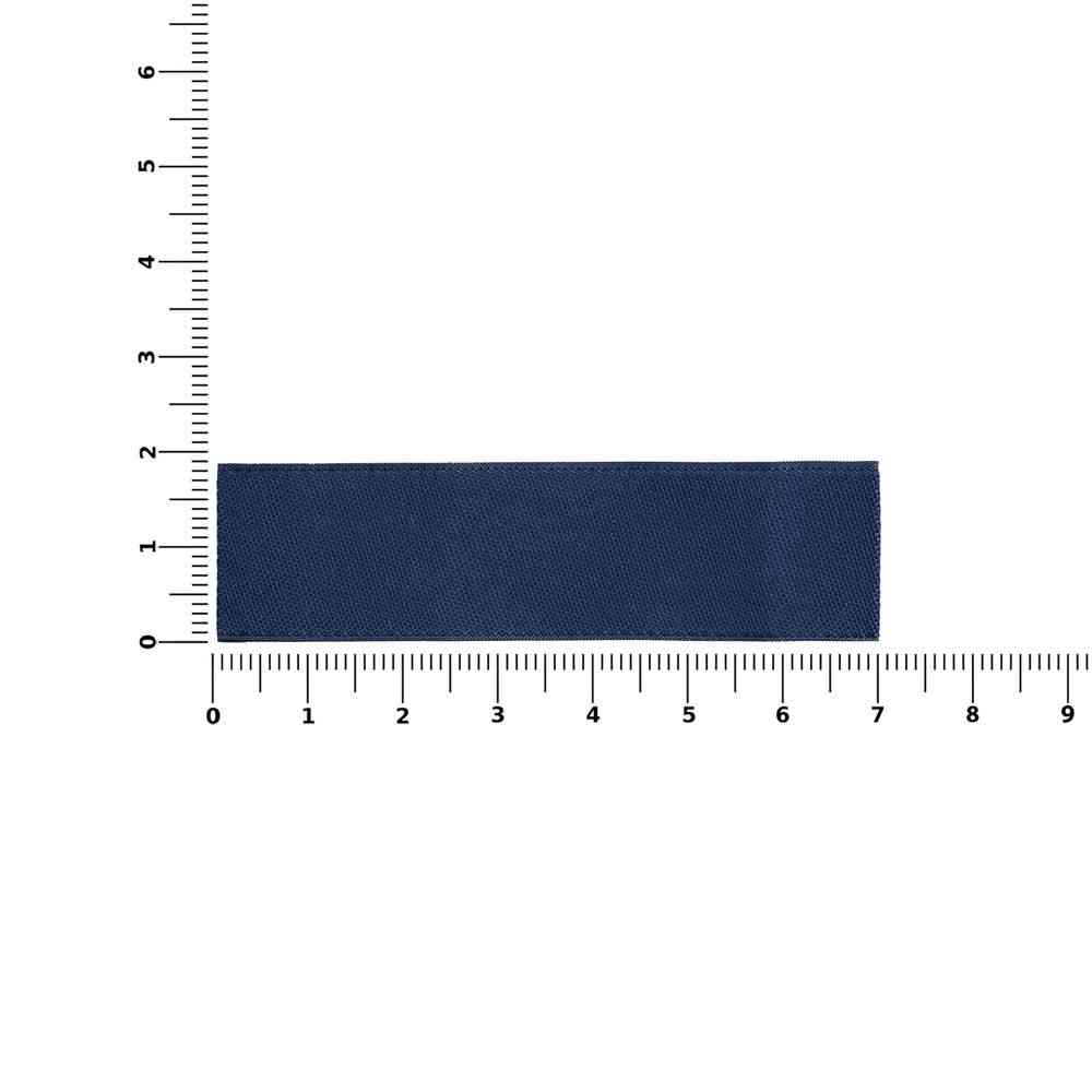 Лейбл тканевый Epsilon, XS, темно-синий - 3