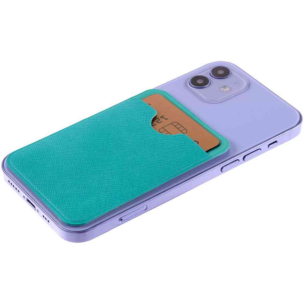 Чехол для карты на телефон Devon, бирюзовый - 3