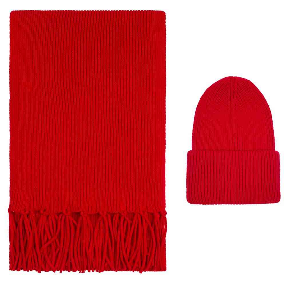 Шапка Flette, красная (алая) - 4