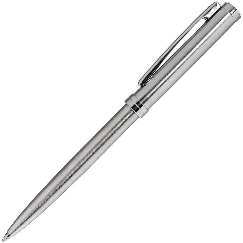 Ручка шариковая Delgado, серебристая - 3