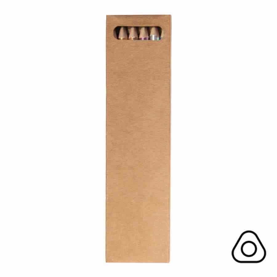 Цветные карандаши METALLIC, 6 цветов - 6