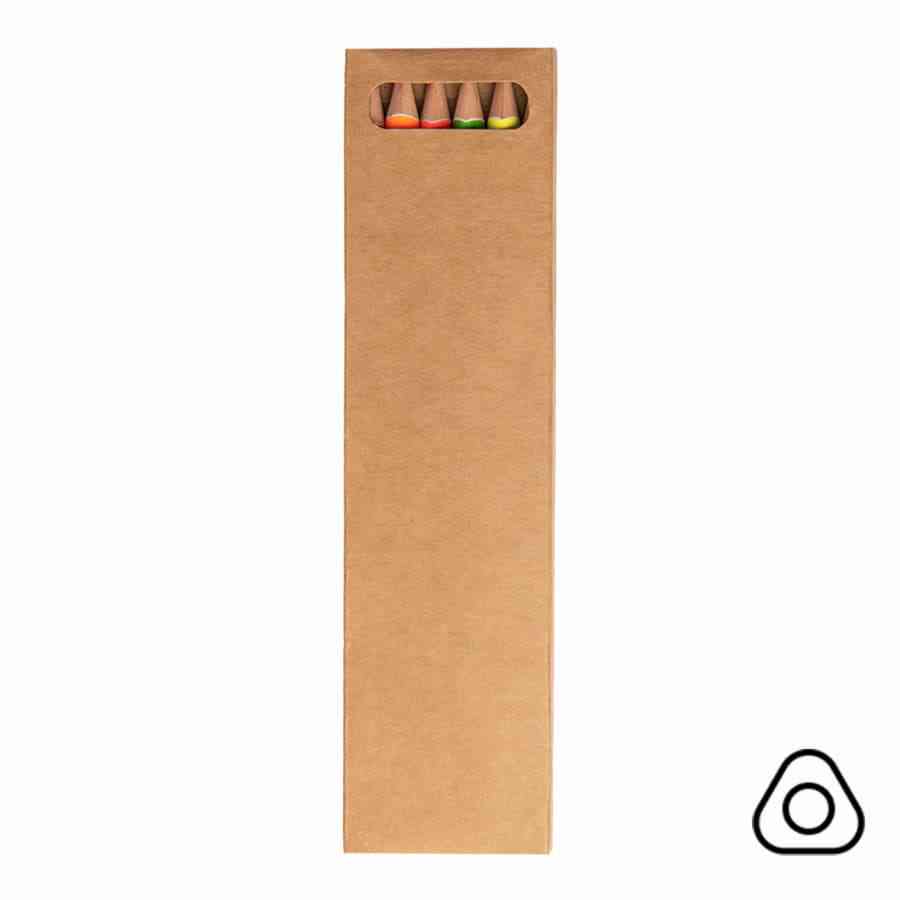 Цветные карандаши NEON, 6 цветов - 2