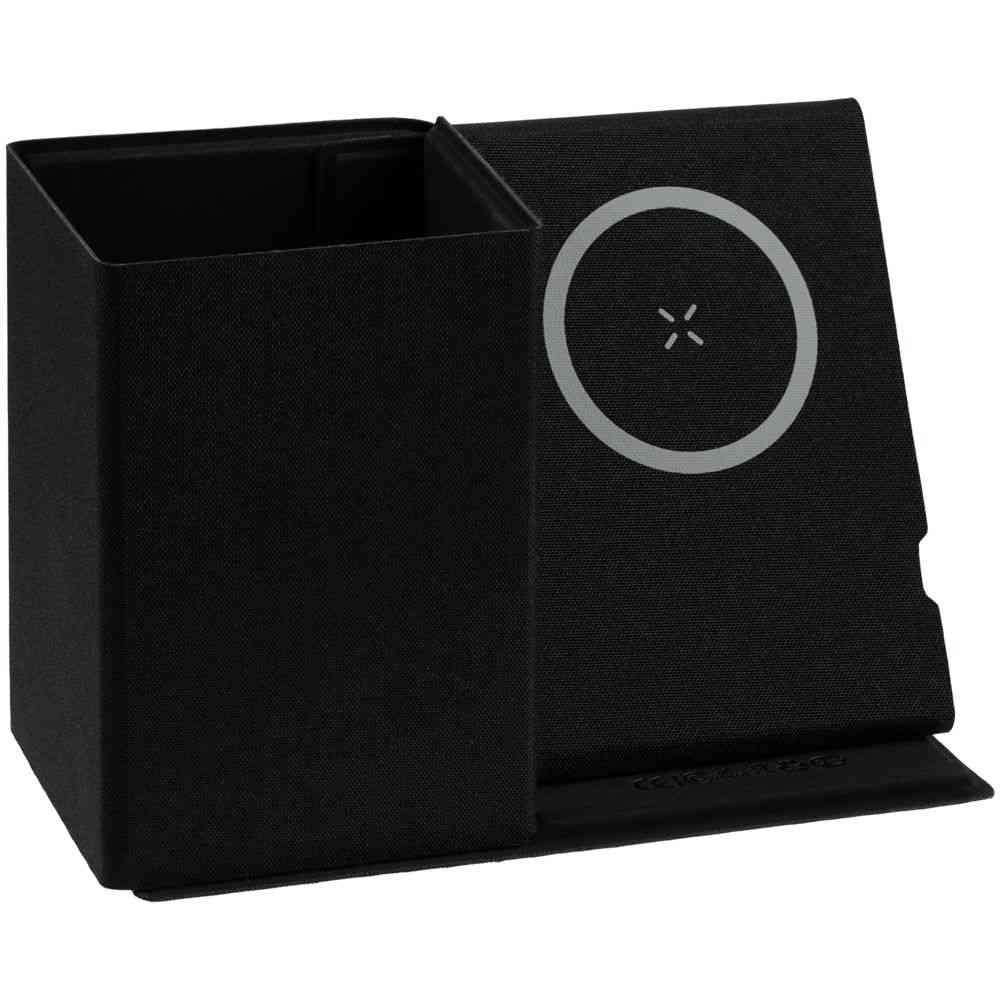 Настольный органайзер Midstream с зарядкой и стаканчиком для ручек - 3