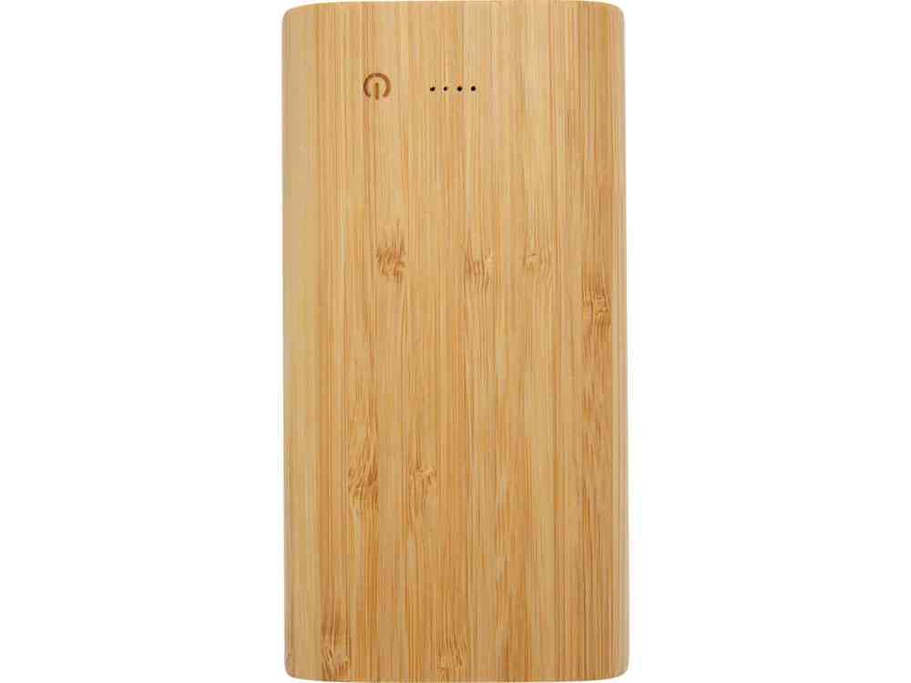 Портативное зарядное устройство Tulda из бамбука, 20000 mAh - 2