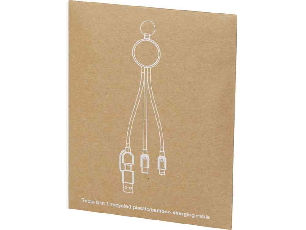 Кабель для зарядки Tecta 6 в 1 с брелком - 6
