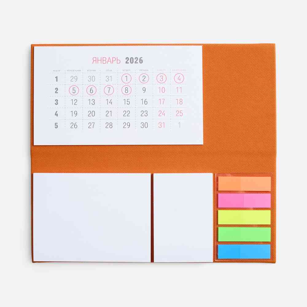 Календарь настольный Grade, оранжевый - 2