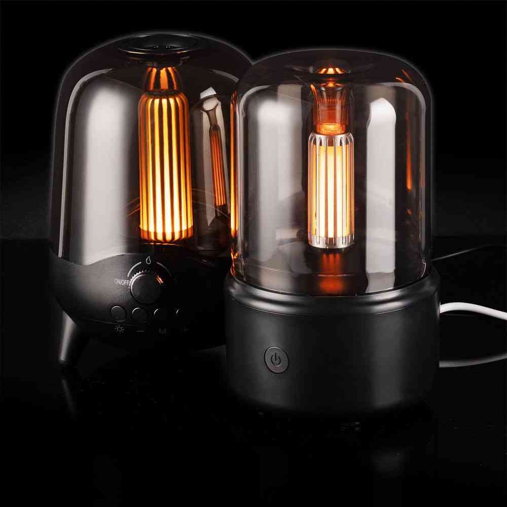 Увлажнитель-ароматизатор с подсветкой mistFlicker, черный - 9