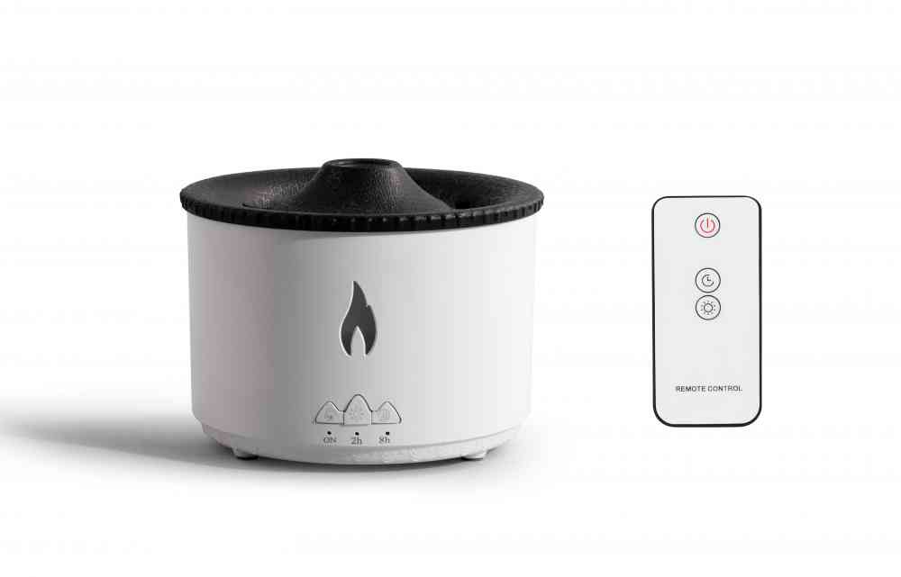 Увлажнитель воздуха "Smart Volcano"с пультом ДУ, функцией ароматерапии и интерьерной подсветкой №5