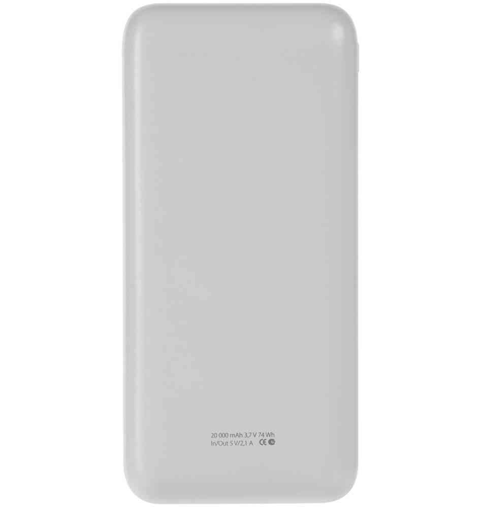 Внешний аккумулятор Gamechanger 20000 мАч, белый - 3