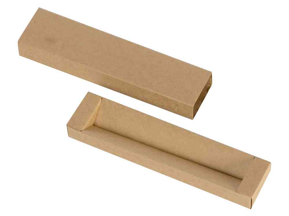 Футляр для 1 ручки из переработанного картона Recycard - 4