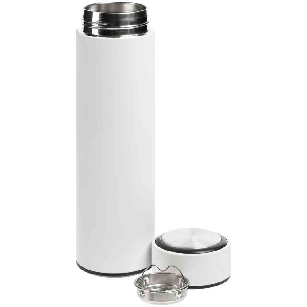 Термос с ситечком Percola, белый - 2