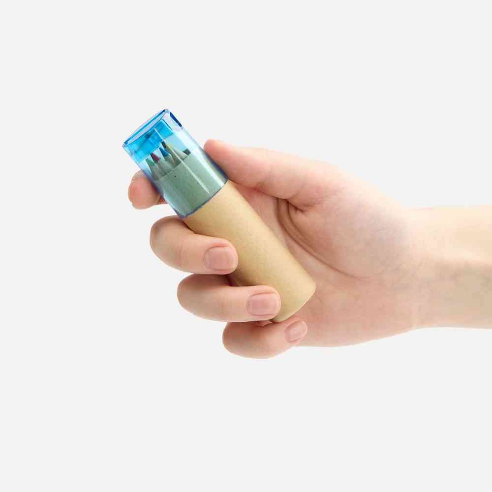 Набор карандашей Pencilvania Office с точилкой, синий - 4