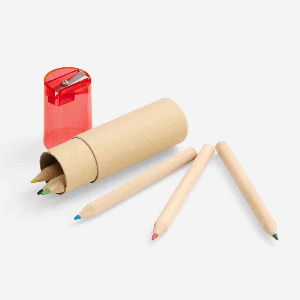 Набор карандашей Pencilvania Office с точилкой, красный - 2