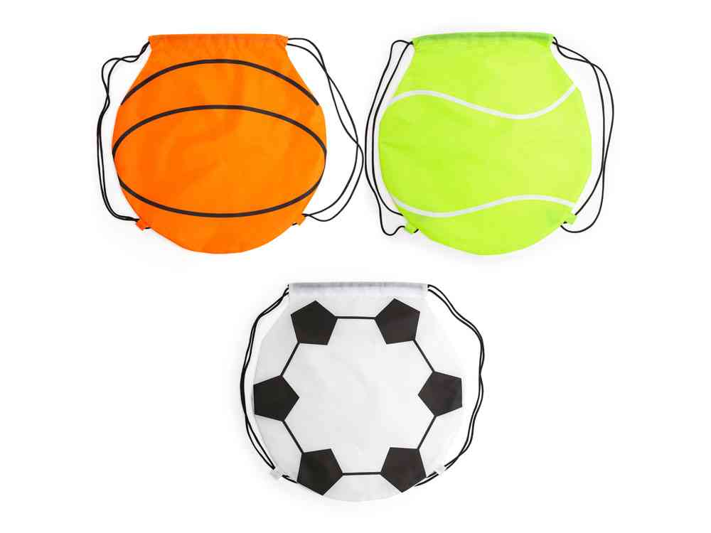 Рюкзак-мешок MILANO в форме баскетбольного мяча - 3