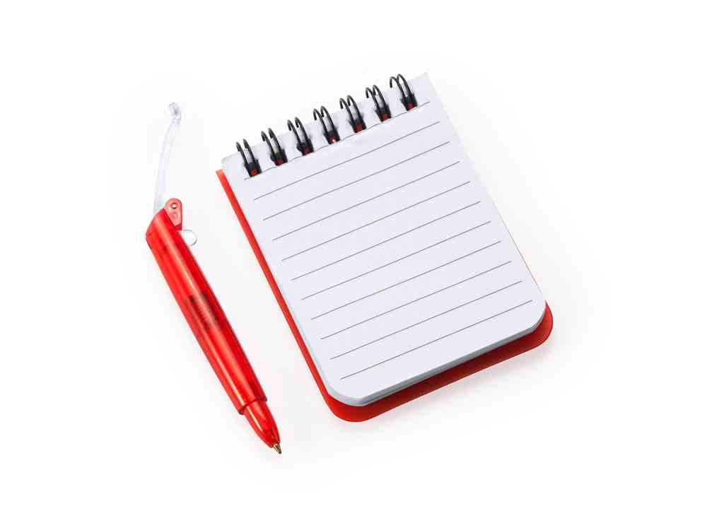 Мини-блокнот ARCO с шариковой ручкой - 2