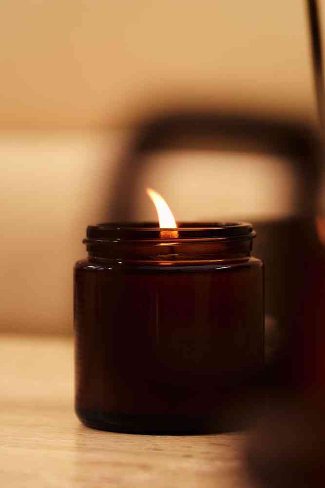 Свеча ароматическая Calore, пряная карамель - 7