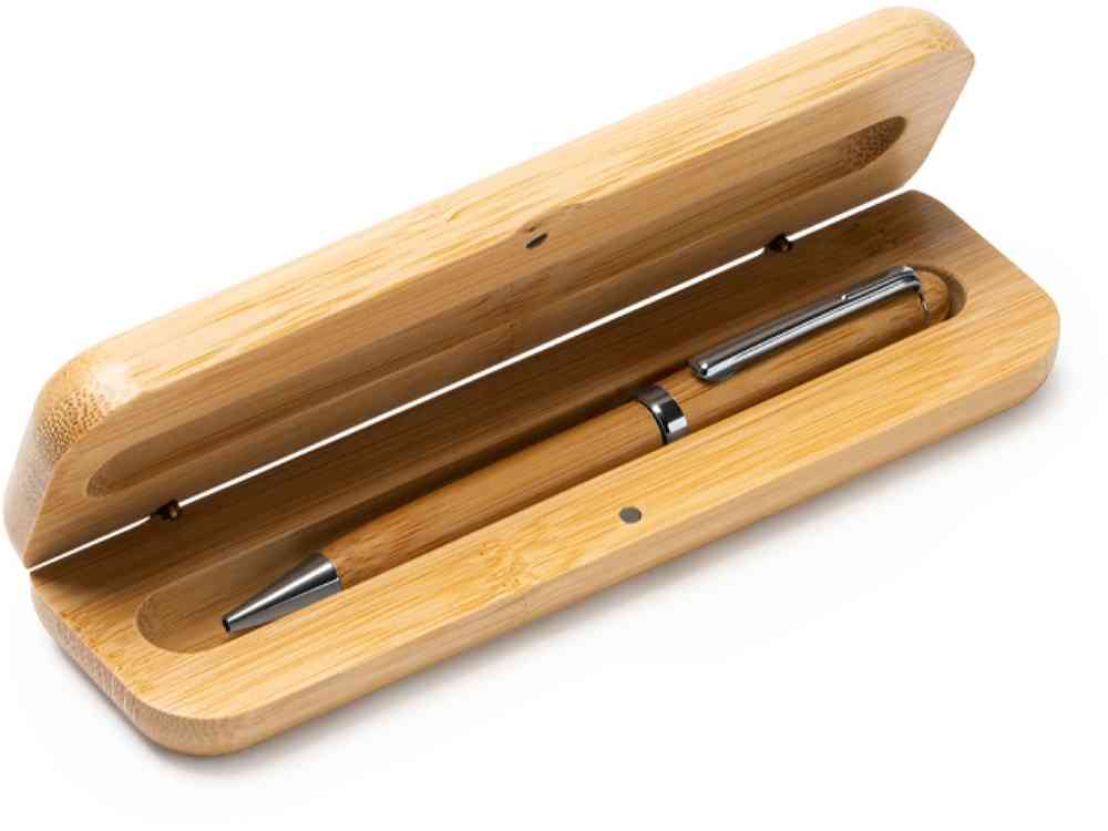 Ручка шариковая бамбуковая BODONI - 2