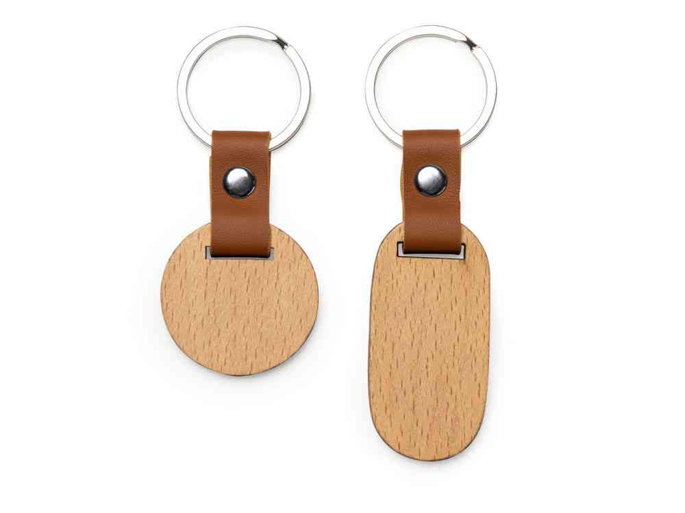Брелок MARBEL из натурального дерева - 3
