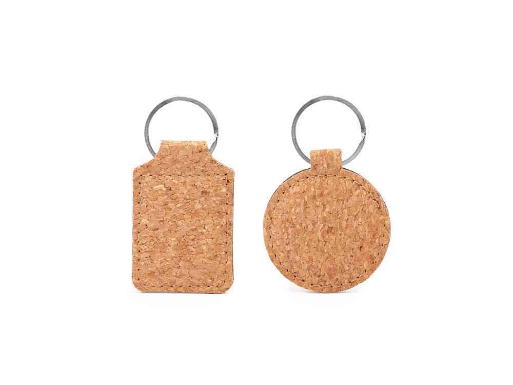 Брелок HIBIS из натуральной пробки - 2