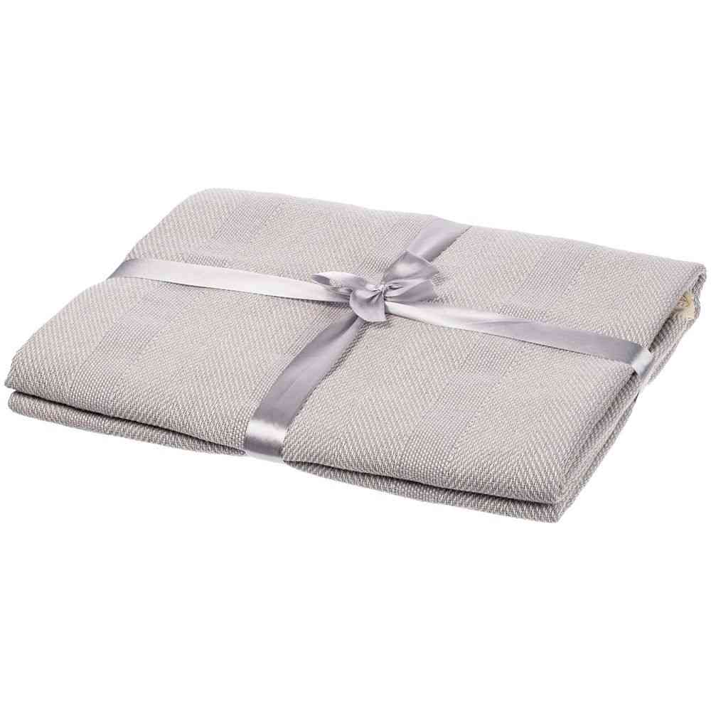 Плед «Сенеж», серый - 3