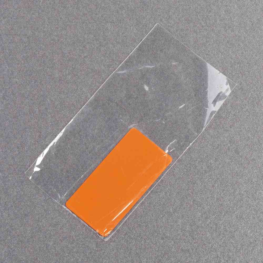 Шильд металлический, покрытие soft touch, подложка хром - 2