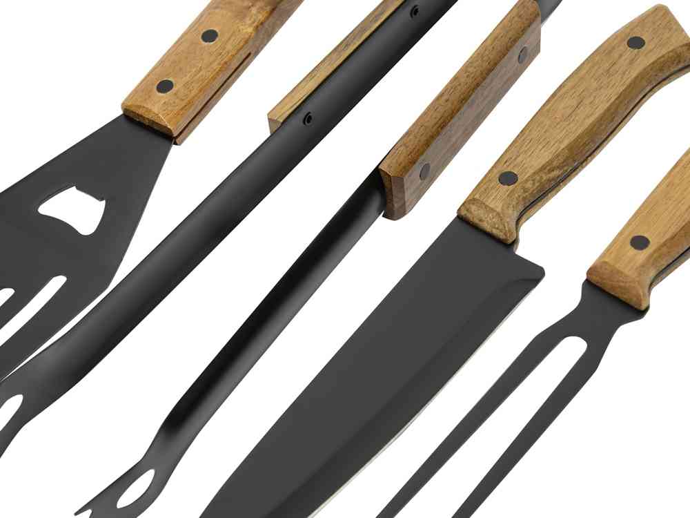 Набор для барбекю Ribeye из акации - 4